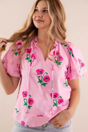 The Sweetest Love Blouse Quick Dry Blend