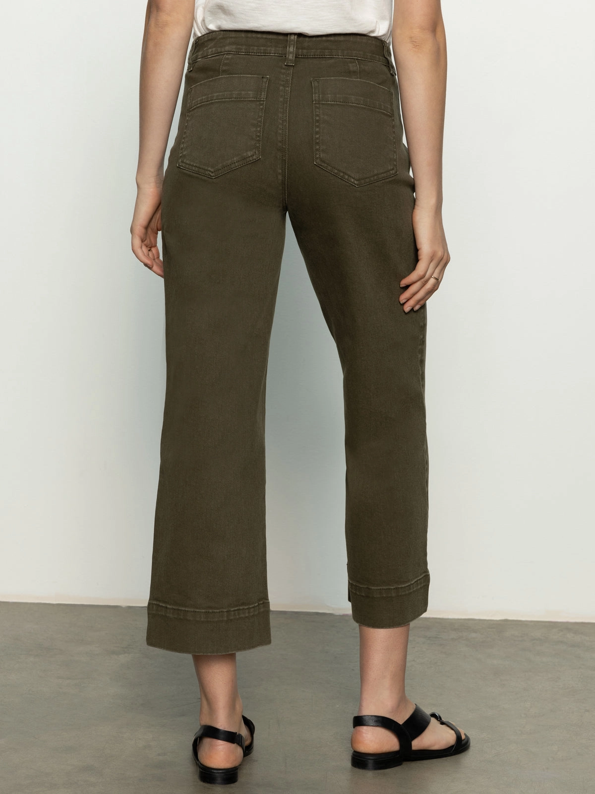 Perfect Comfort Fit sporty wear The Marine Standard Rise Denim Pant Fatigue