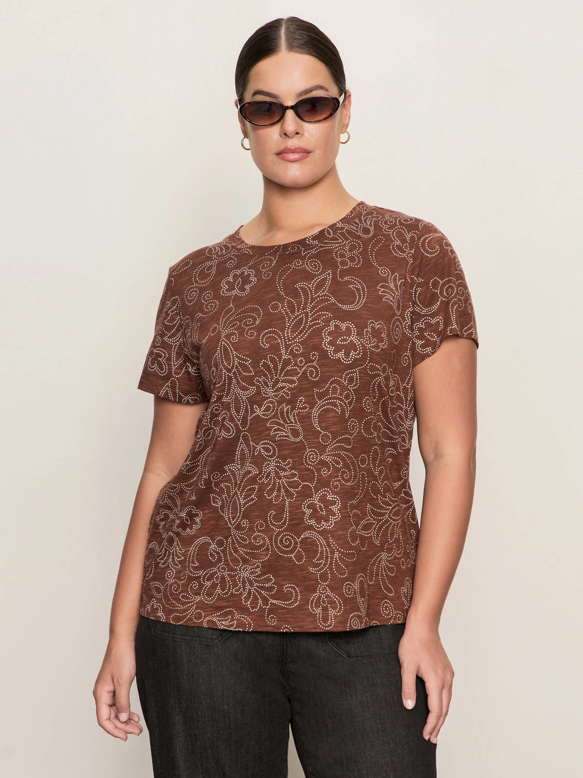 Workout Gear The Perfect Tee Boheme Extended Sizing