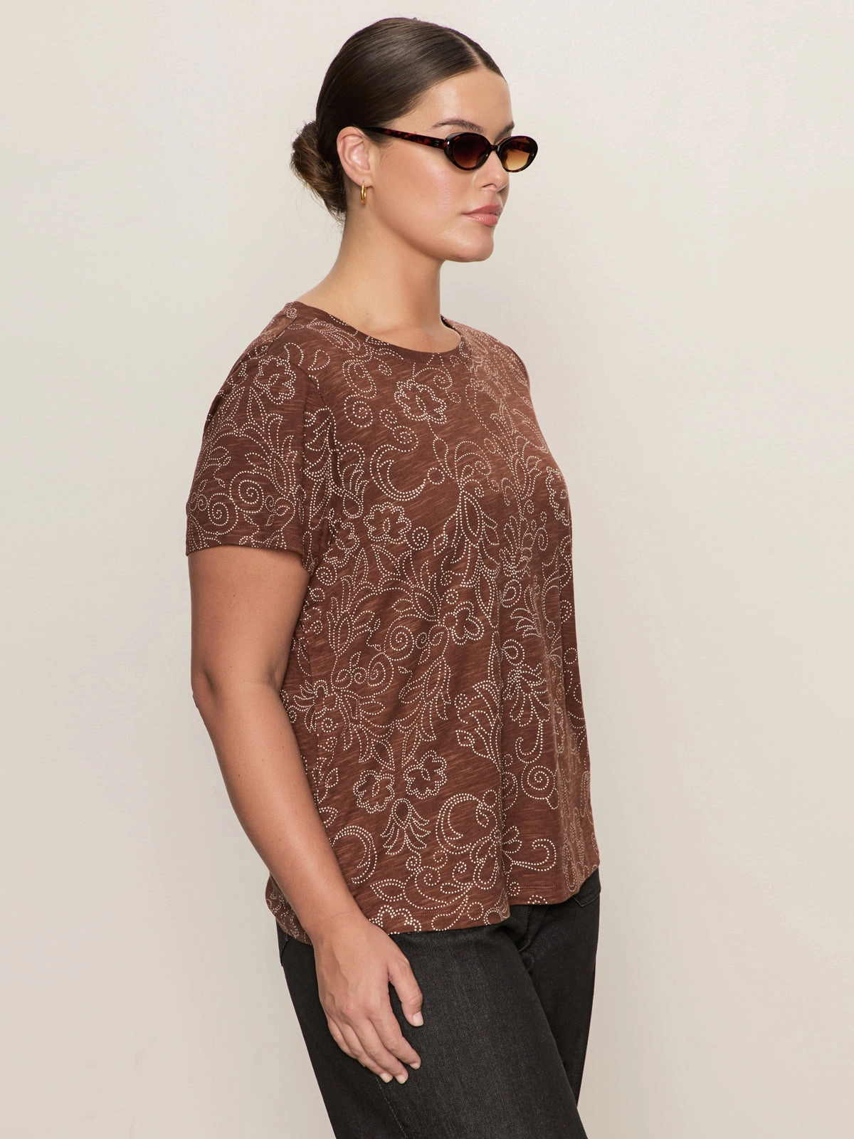 Layered Comfort Fresh Style Trend The Perfect Tee Boheme Extended Sizing