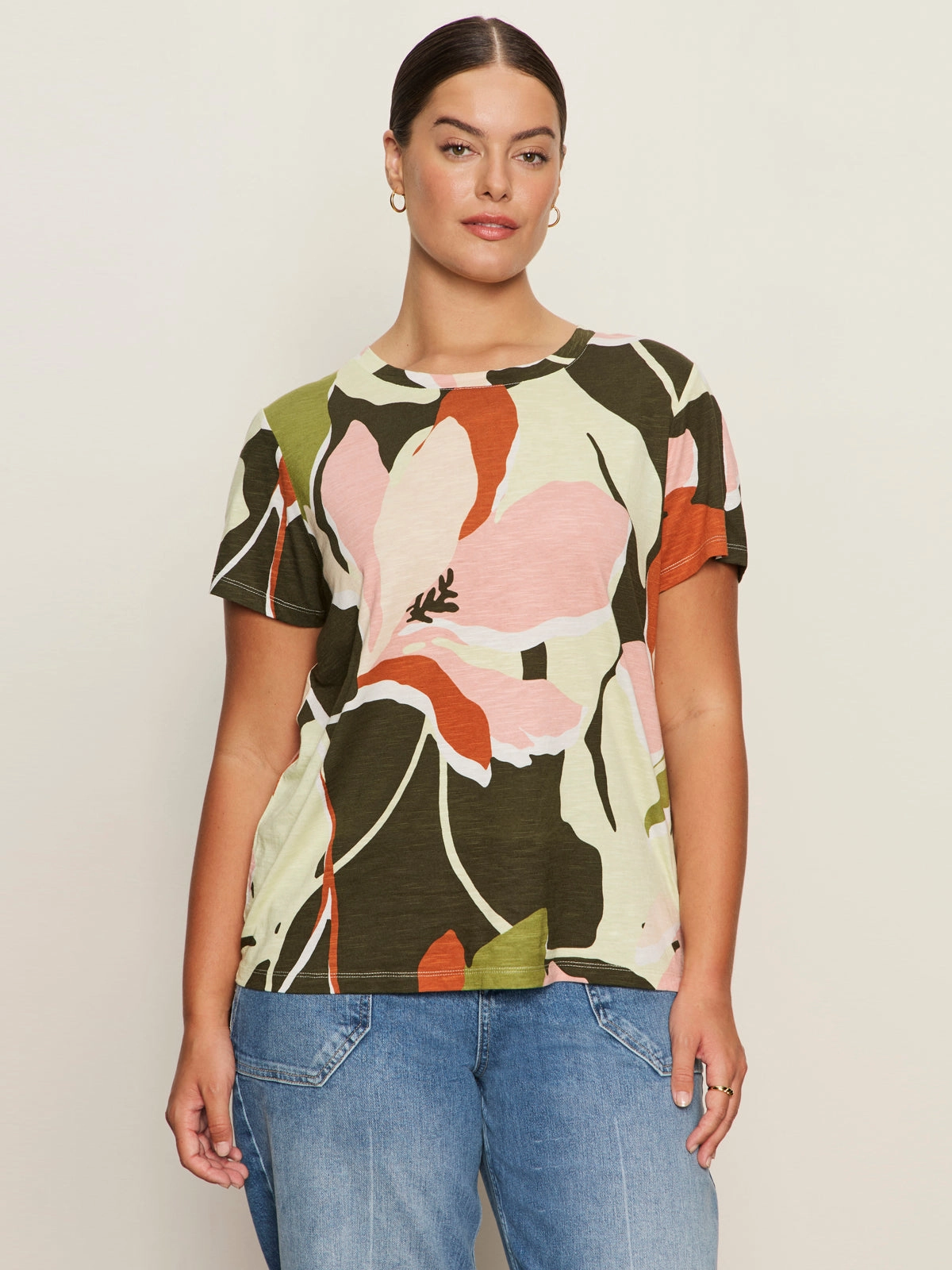 The Perfect Tee Reef Vibes Extended Sizing Casual Chic Casual Layer Wear