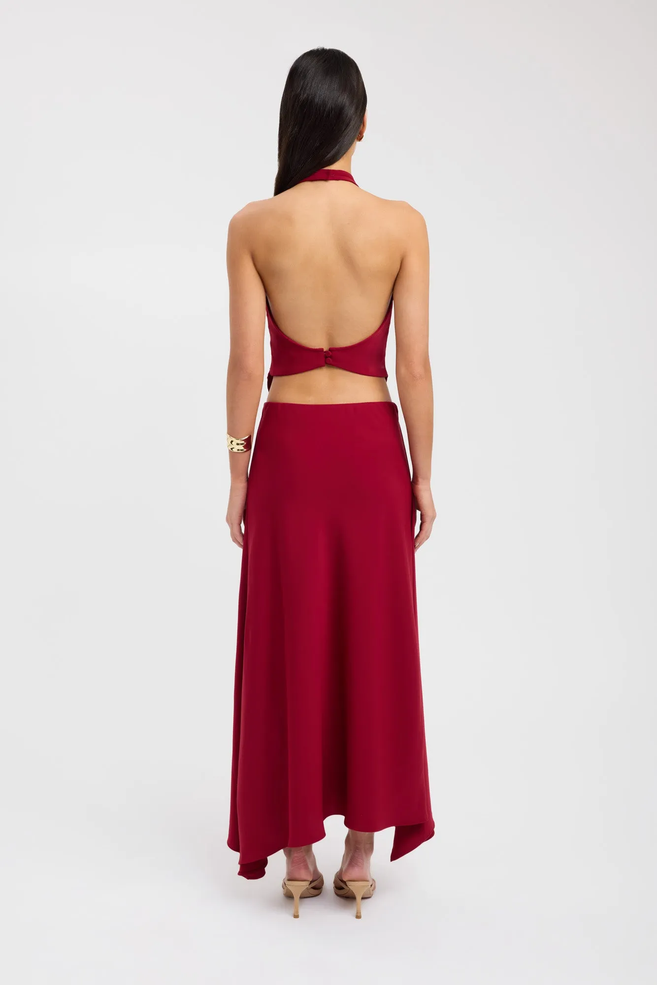 Comfort Mood Textured Surface Norway Maxi Skirt