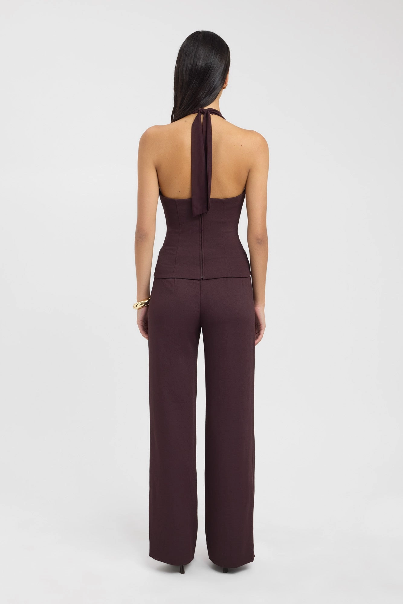 Oyster Core Low Rise Pant Flattering Design Wear Wide-leg cut