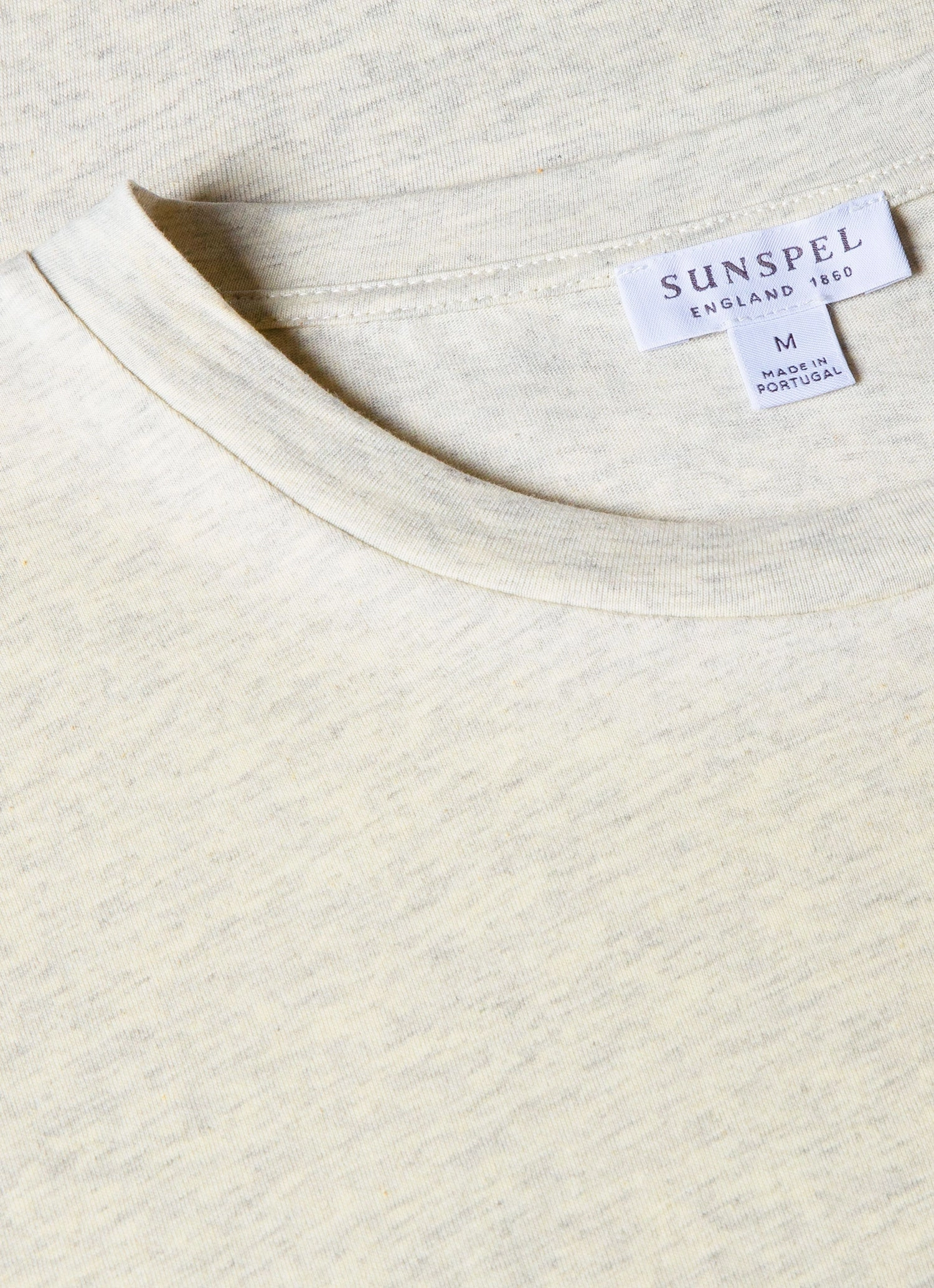 EcoFriendlyDyes Men's Riviera T-shirt in Archive White Melange