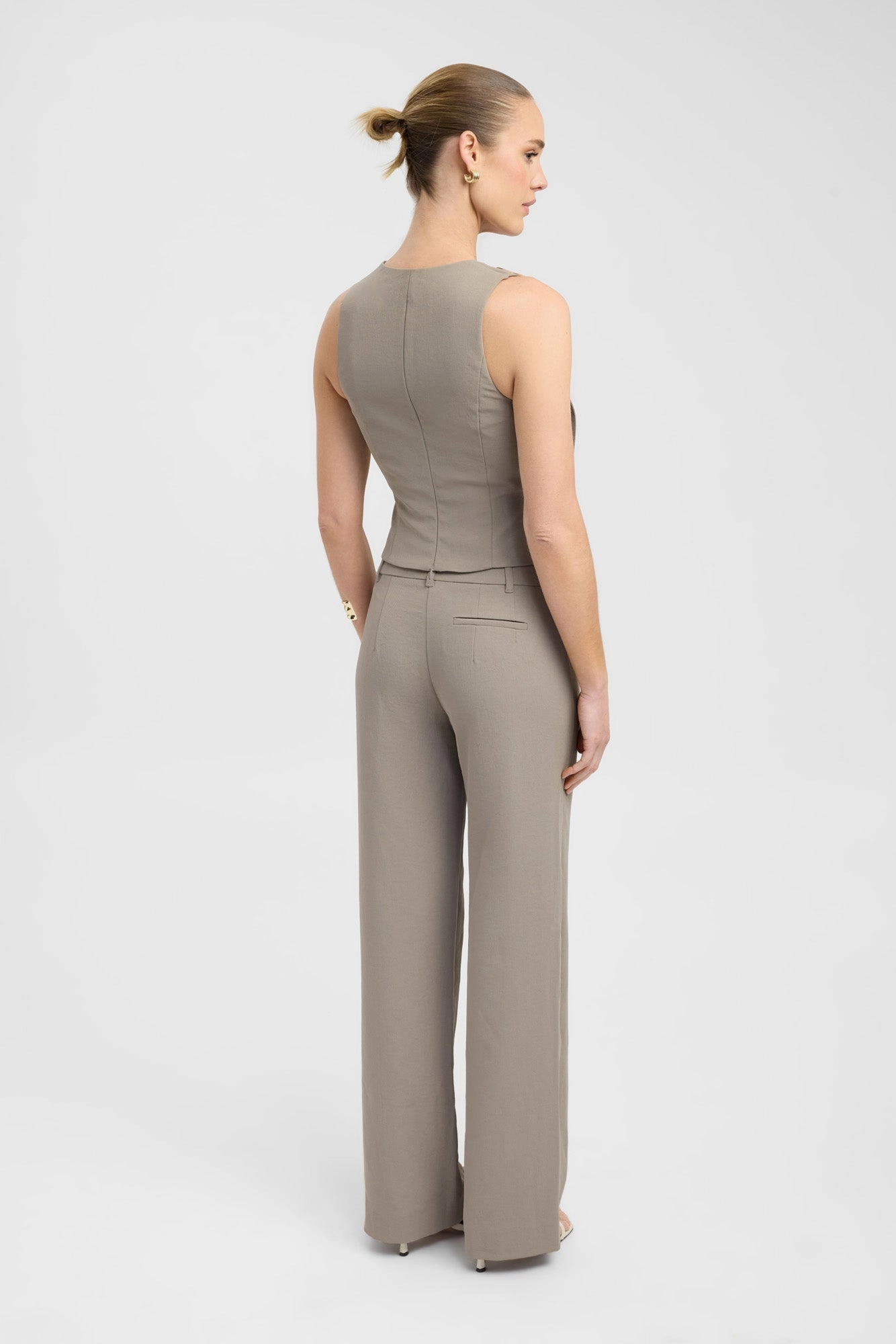 All Time Use No Gap Waist Construction Ariel Low Rise Pant