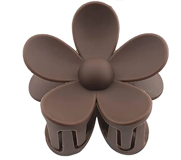 Tia - 3" Flower Hair Claw Clip