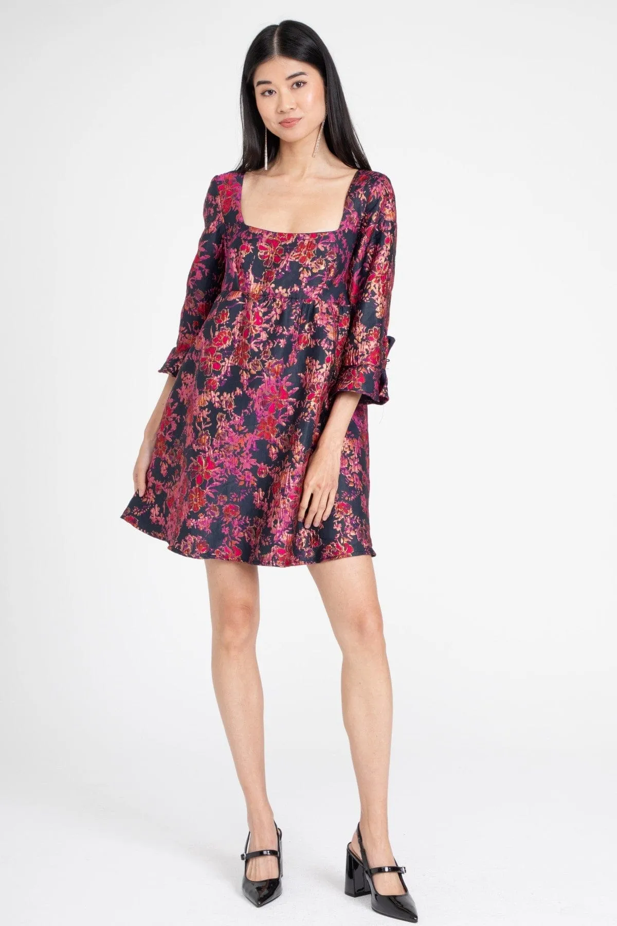 Bodycon Fit Baby Doll Dress ?C Viola Bloom