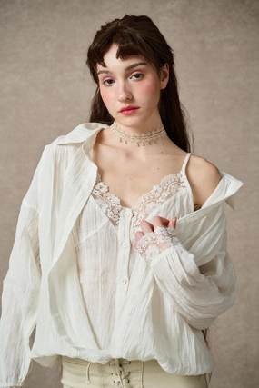 Tiffany 16 |Linen Layers Shirt Odor Control Technology Cold Ready Look WeatherproofCoating Tiffany 16 |Linen Layers Shirt