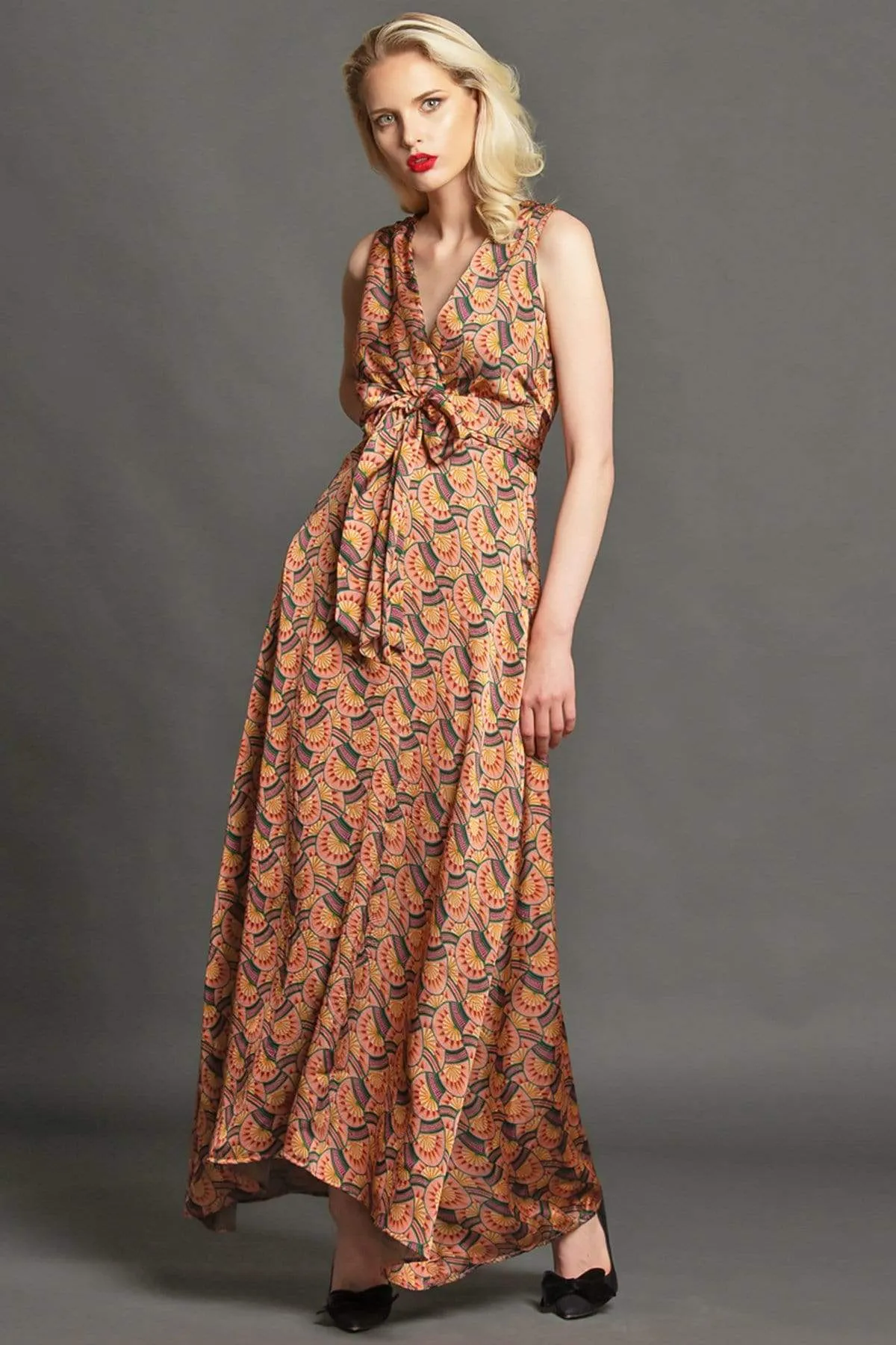 Shiny-Lining Venice Dress - La Traviata