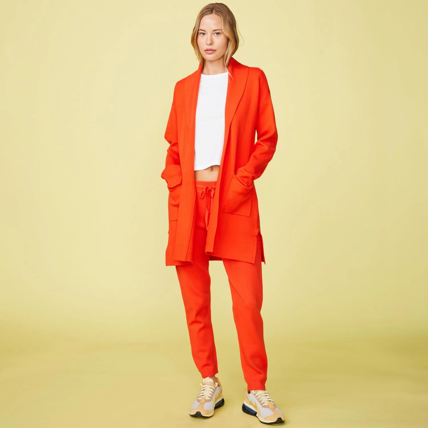 Comfortable Look Eco friendly materials Supersoft Sweater Knit Cardigan