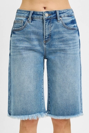 TINA TUMMY CONTROL MID RISE FIT BERMUDA S-XL Airy Fit Street Attire Fresh Energy TINA TUMMY CONTROL MID RISE FIT BERMUDA S-XL