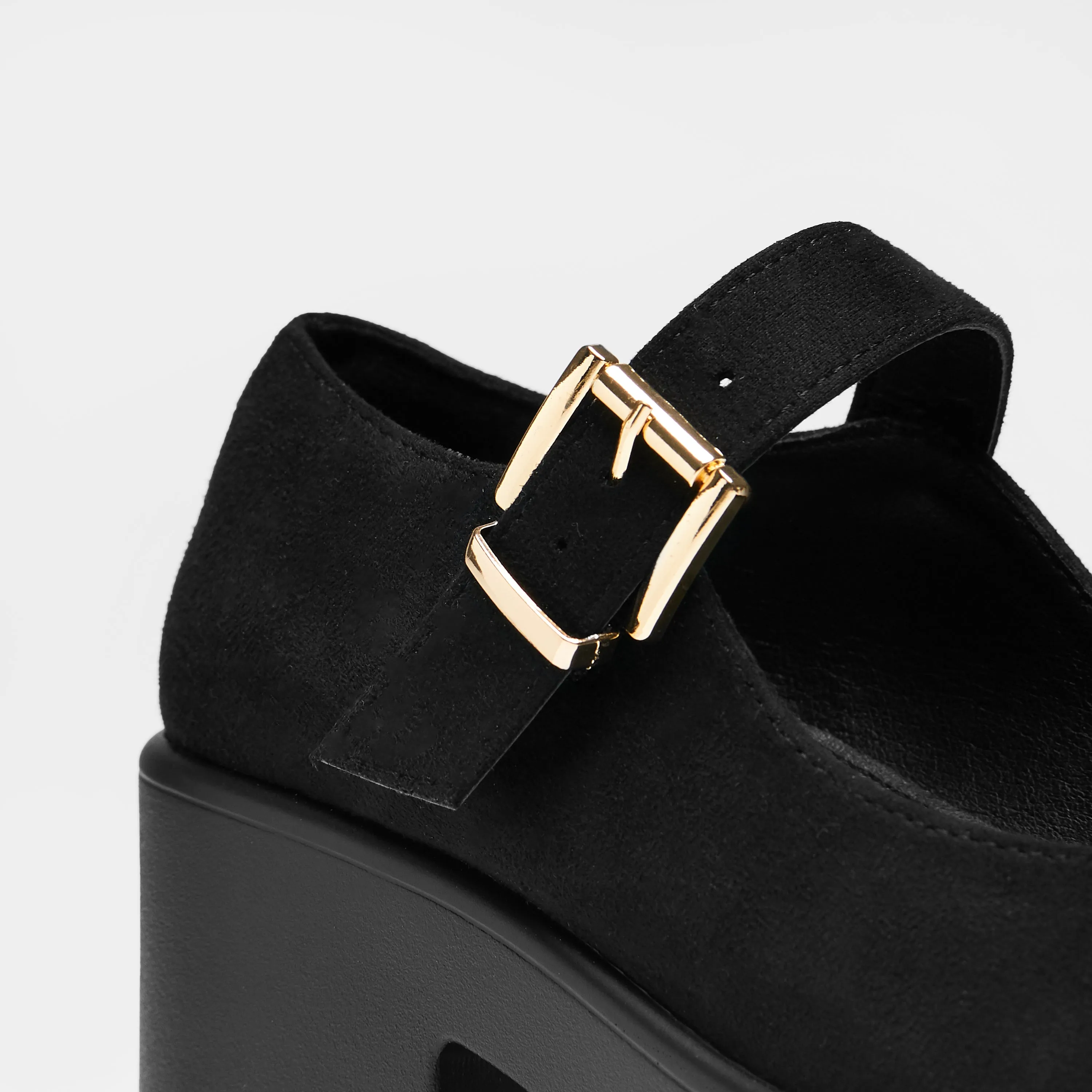 TIRA Black Mary Jane Shoes 'Suede Edition'