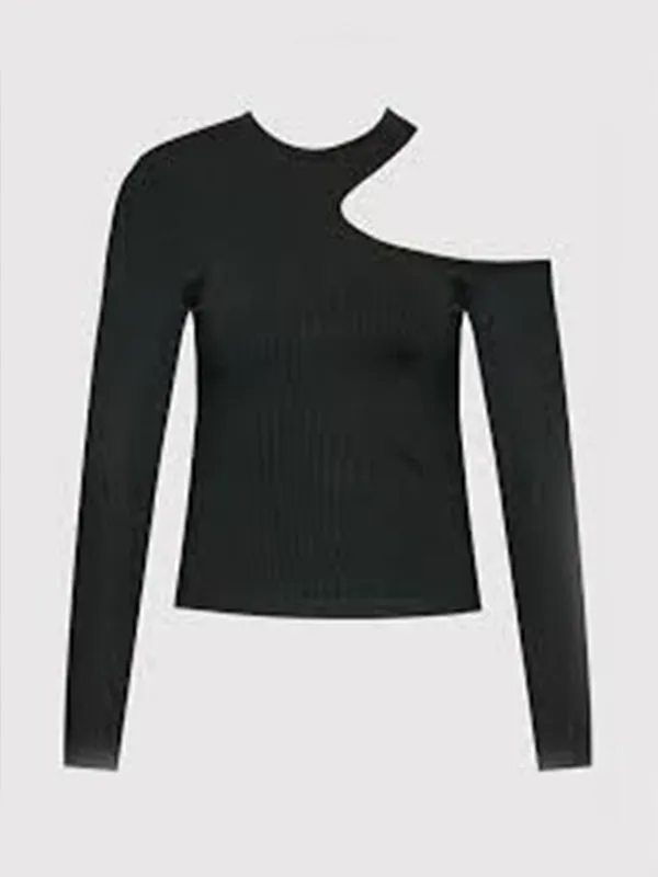 Tjw Cut Out Rib Ls