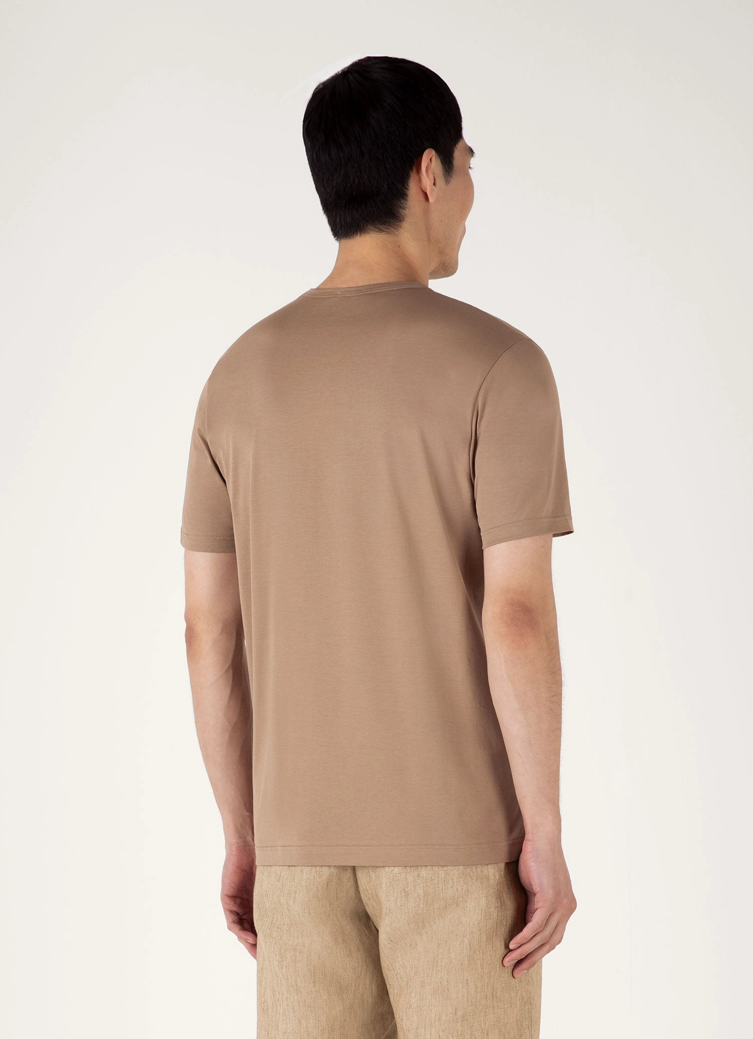 Men's Classic T-shirt in Dune Fashion Comfort Everyday Comfort