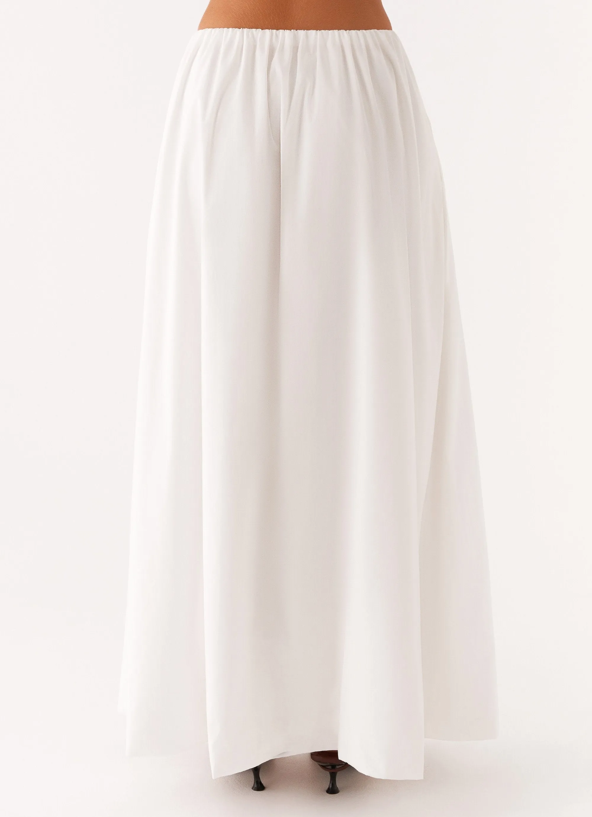 Chill Fit Flex Wear Cheryl Maxi Skirt - White