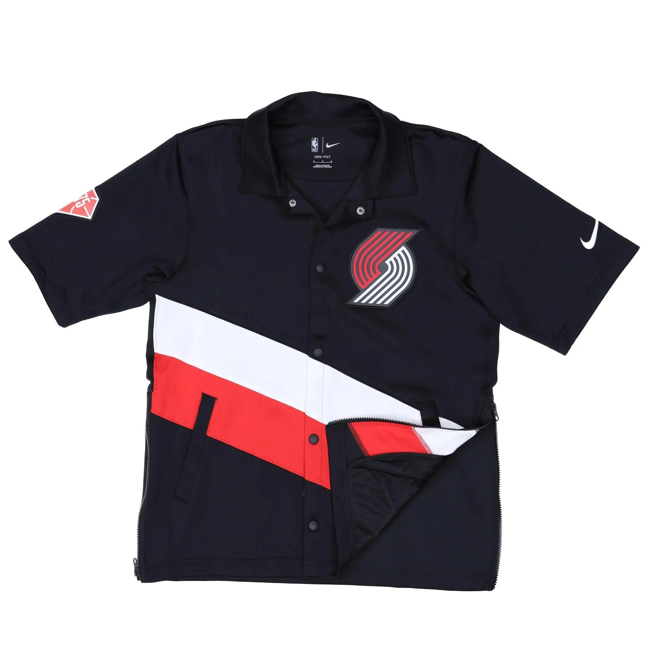 Trail Blazers Nike City Mixtape Showtime Snap Up Shirt