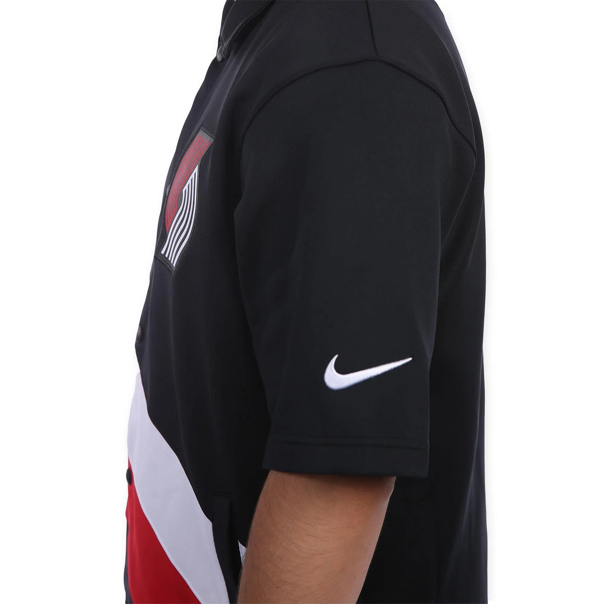 Trail Blazers Nike City Mixtape Showtime Snap Up Shirt