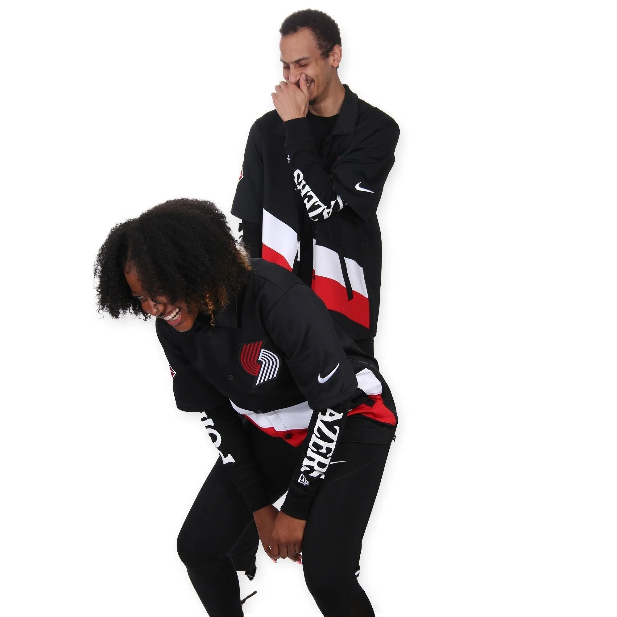 Trail Blazers Nike City Mixtape Showtime Snap Up Shirt
