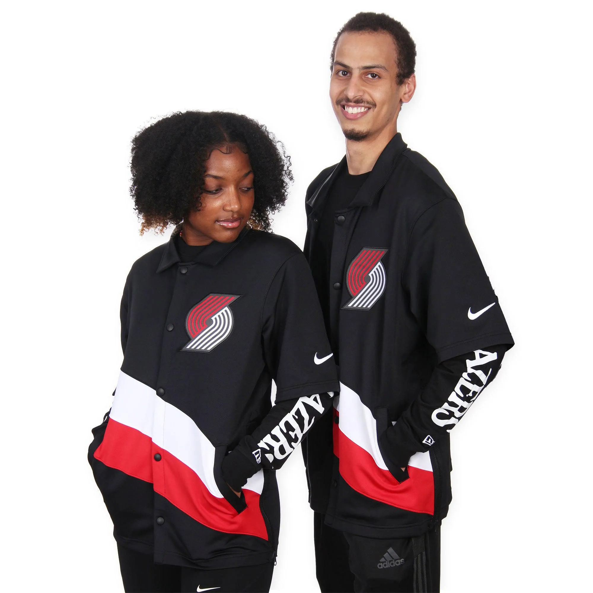Trail Blazers Nike City Mixtape Showtime Snap Up Shirt