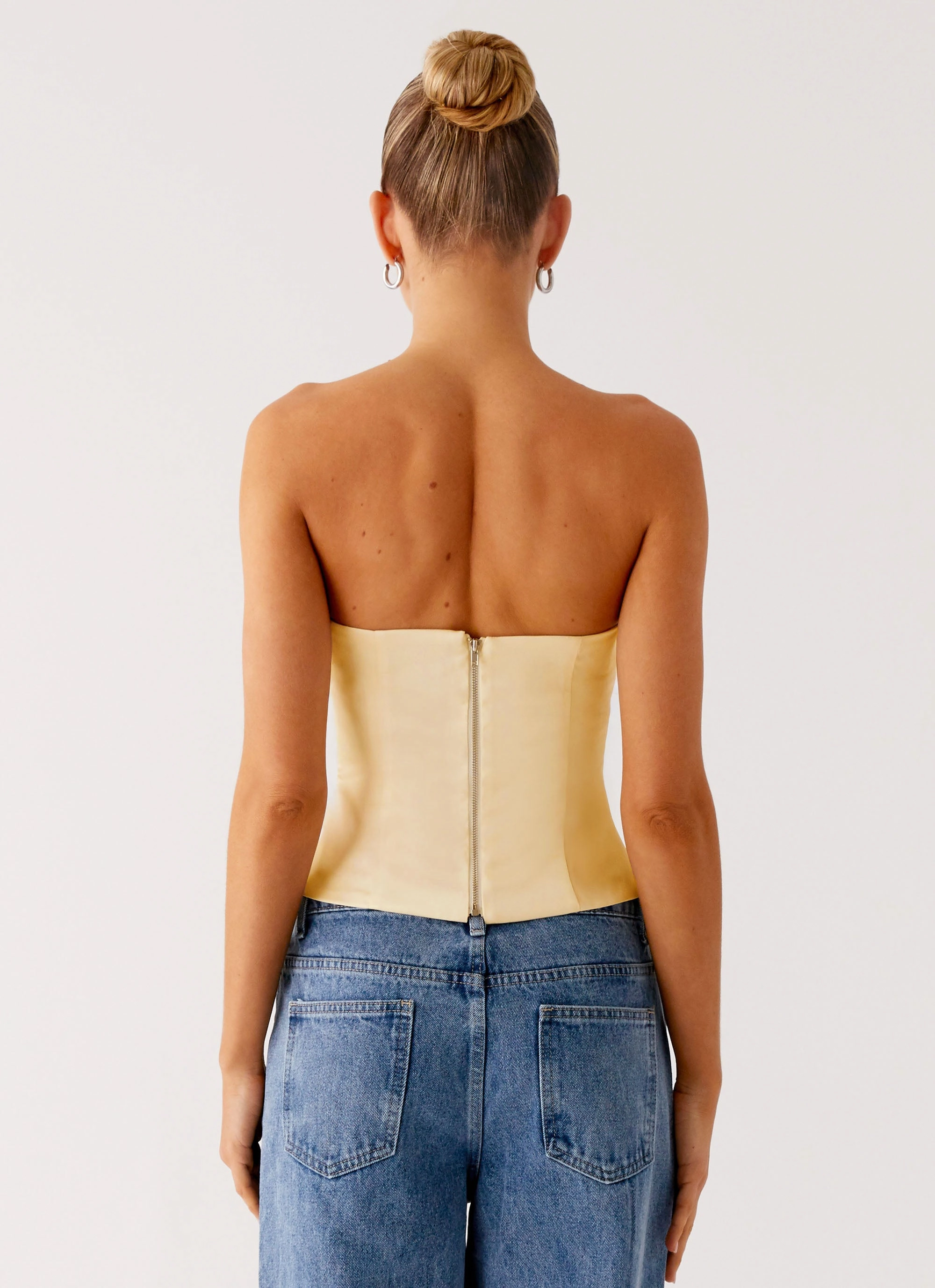 UltraSoft Blend Dreamy Skies Strapless Top - Heirloom Floral