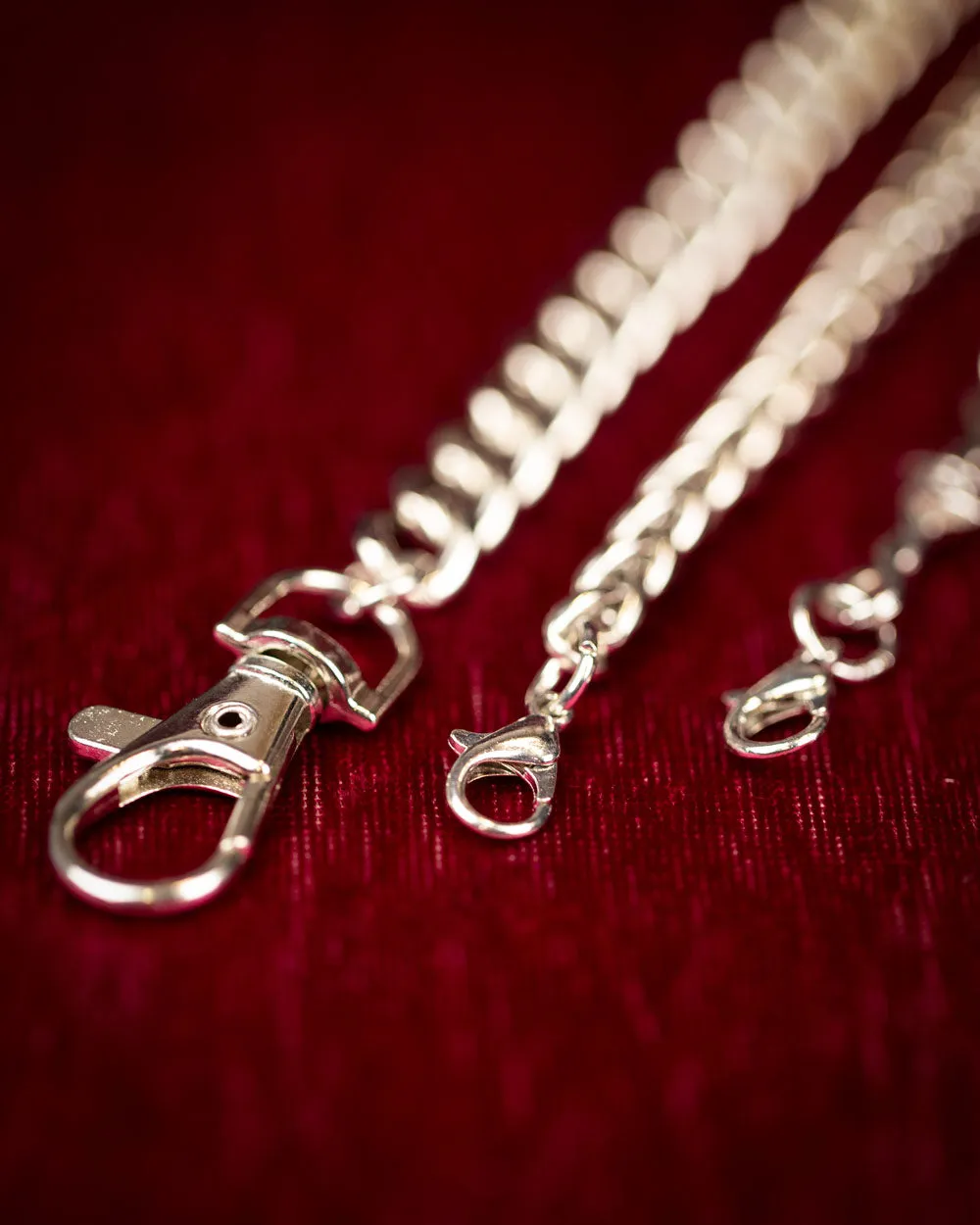 Trapped Barb Wire Bracelet Set - Silver