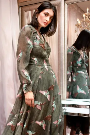 Danielle Dress - Heron PlushLining Brunch Fit