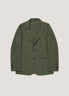Travel friendly options Men's Linen Blazer in Hunter Green Men's Linen Blazer in Hunter Green Recommendation