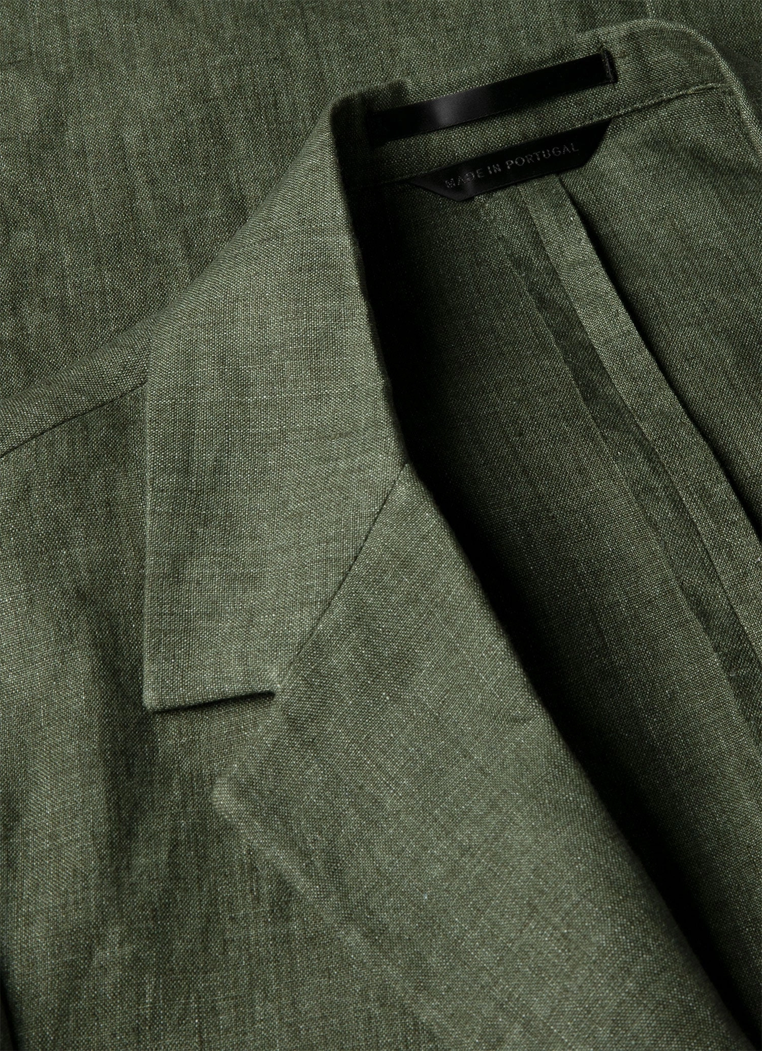 Men's Linen Blazer in Hunter Green Debate suitable for sports games