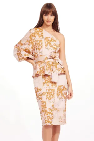 Trendy And Comfortable Zsasca Dress - Cameo Bloom Zsasca Dress - Cameo Bloom Flattering Look Fit Layer Light