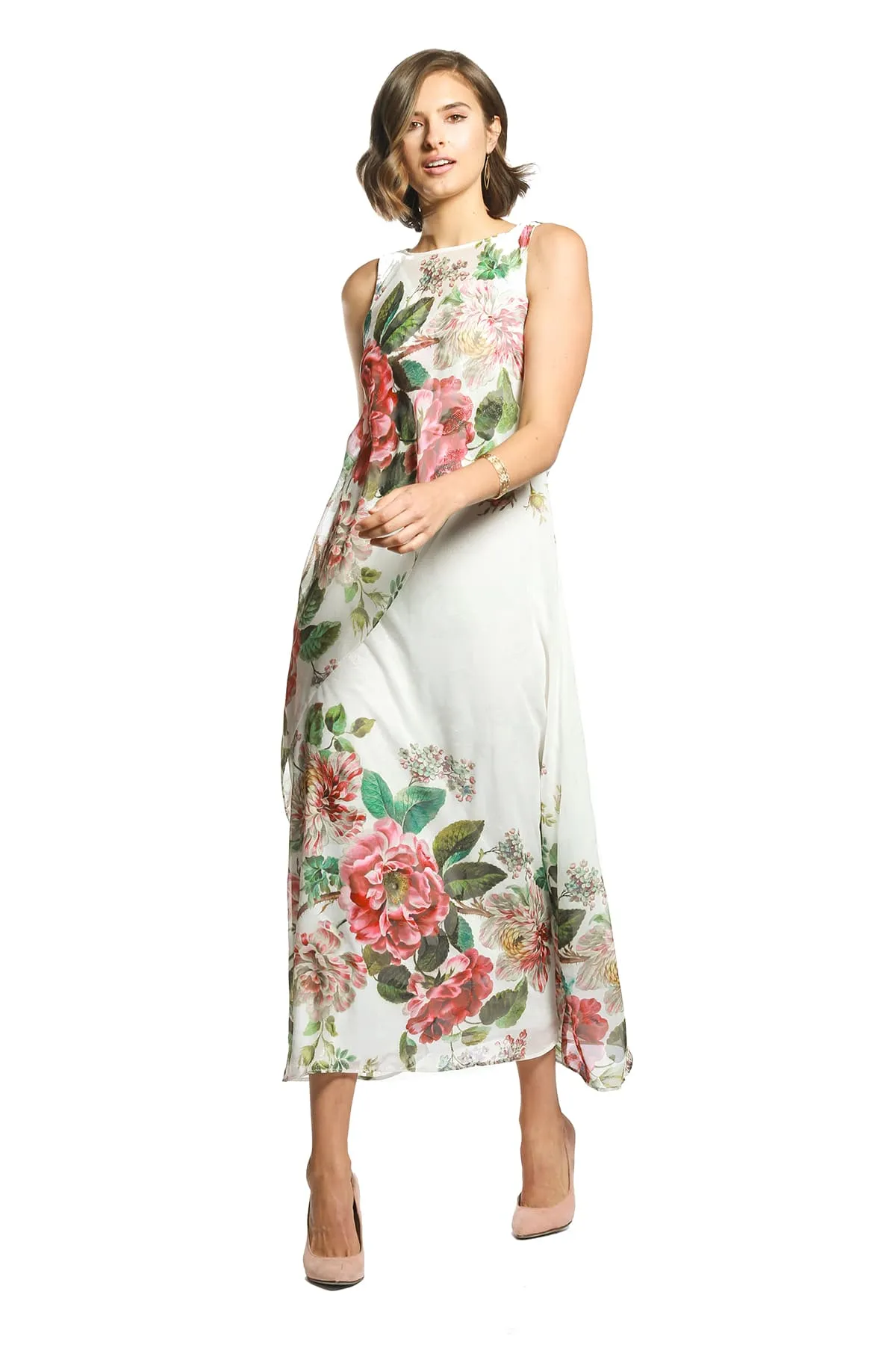 Per Lila Dress - English Rose Maximalist-Trend