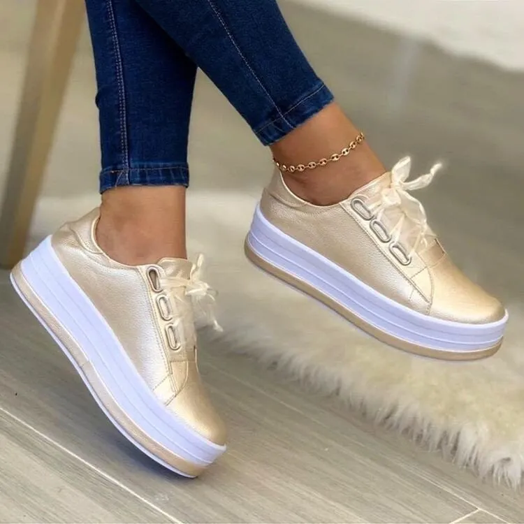TrendyTie Platform Sneakers