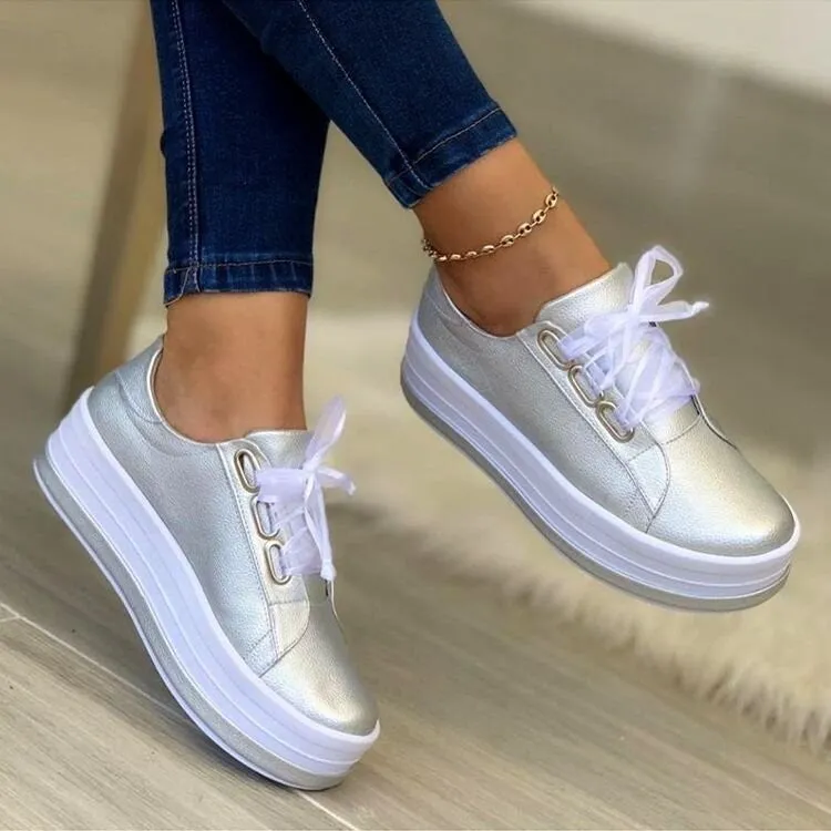 TrendyTie Platform Sneakers