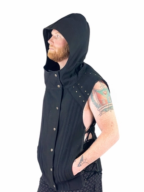 Trickster Vest Elasticized Waist Classic Casual Look