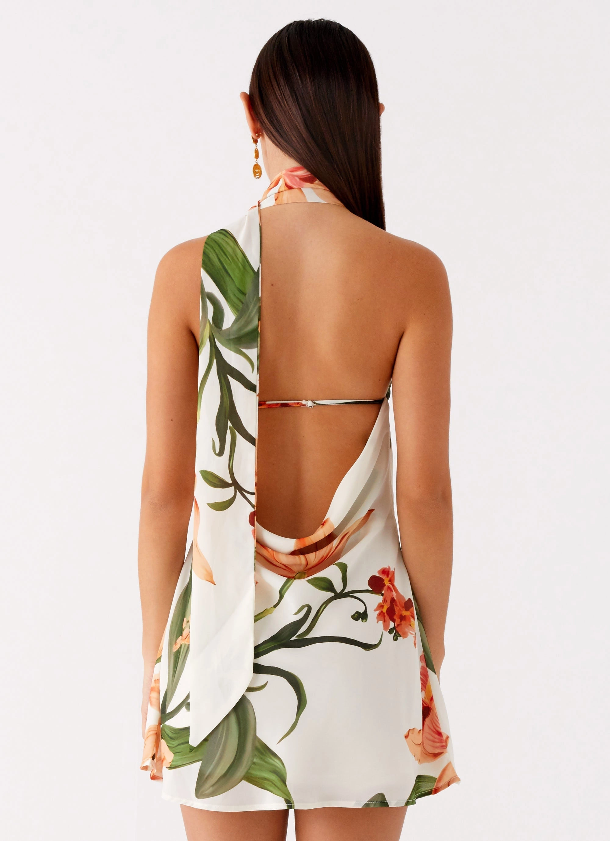 Ceremony Ready Trisha Mini Dress - Floral Print