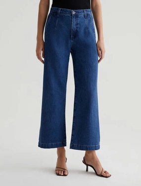 True Daily AG Daneel - High Rise Wide Leg Crop Jean High Quality Bold Look Summer Vibes AG Daneel - High Rise Wide Leg Crop Jean