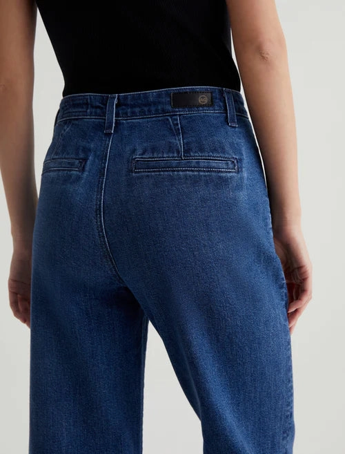 AG Daneel - High Rise Wide Leg Crop Jean Casual Cool