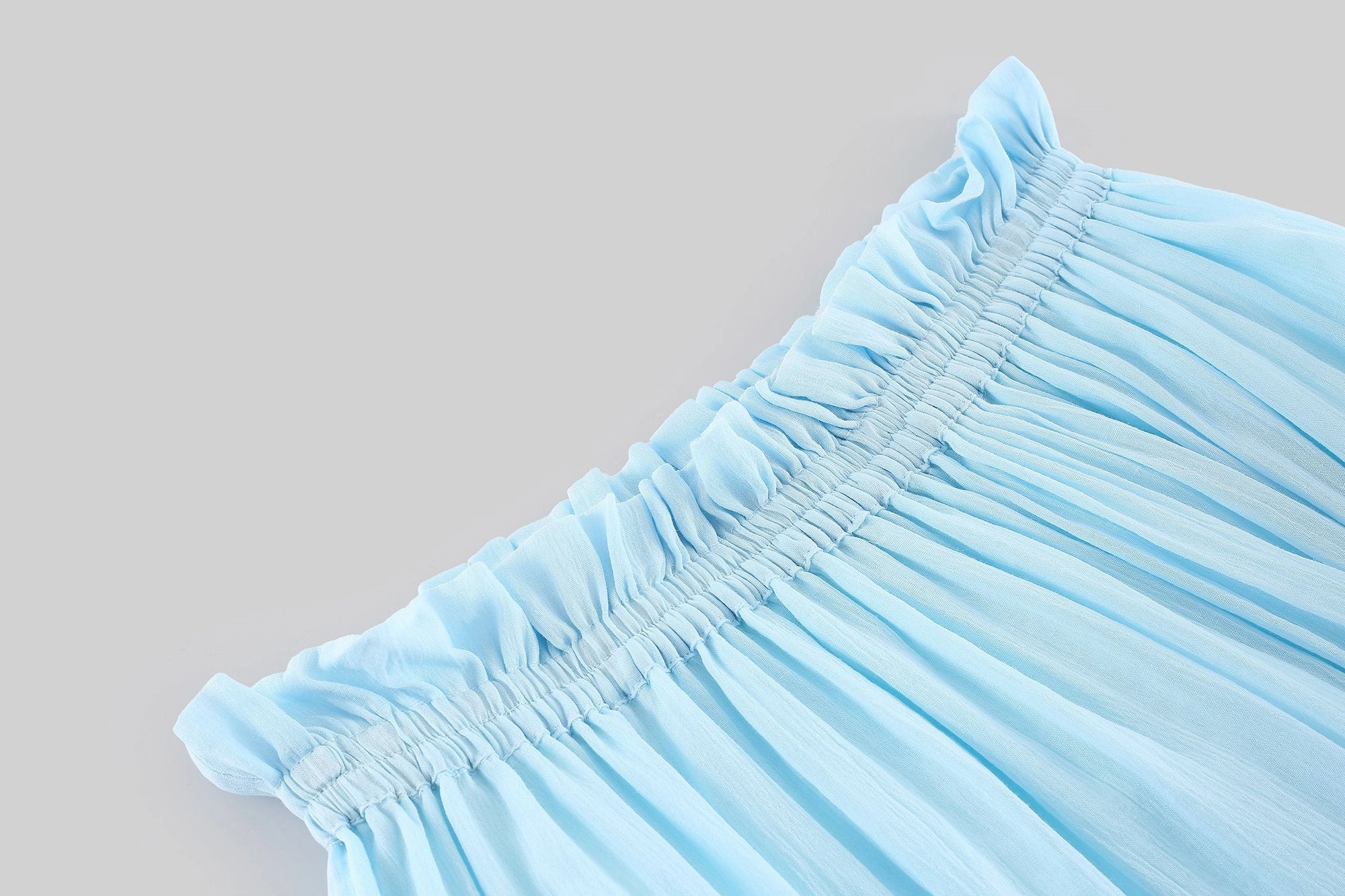 Mid Length Design Windproof Design Tulip 03 | Cotton Skirt