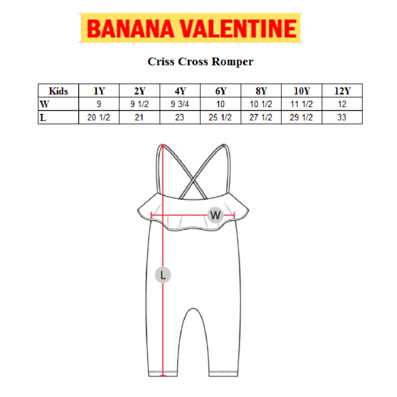 Tulips Criss Cross Romper