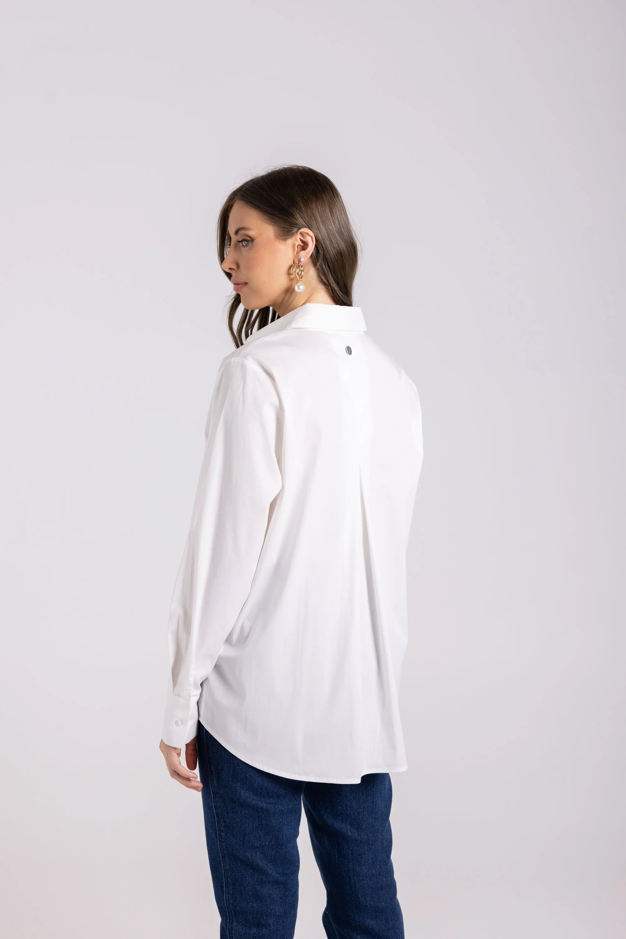 Two T's Classic Shirt - White