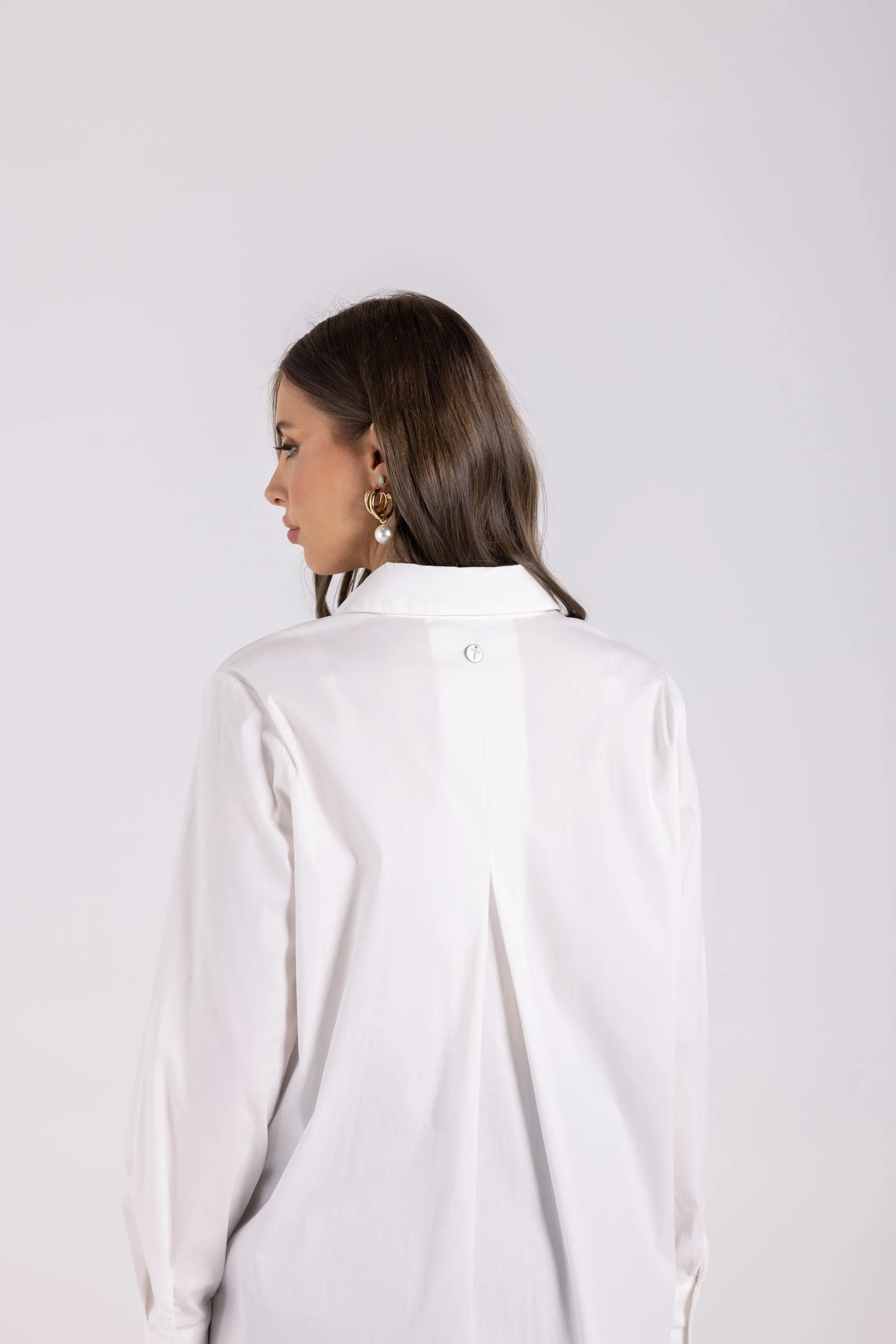 Two T's Classic Shirt - White