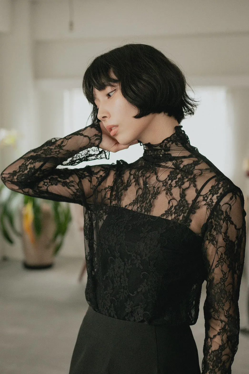 UA Tulle lace tops