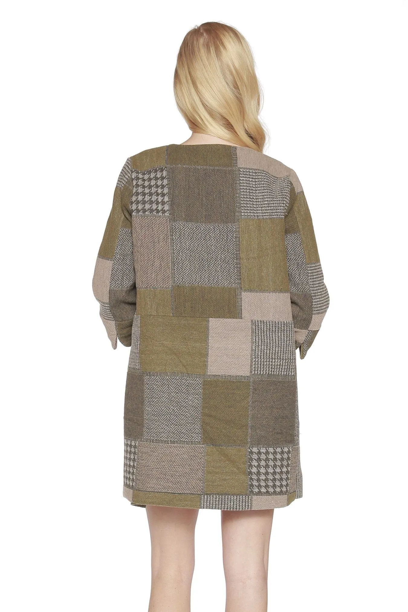 Cool Tone OdorResistantTreatment Imogen Coat - Hunter Tweed