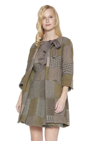 Ultra Flex Imogen Coat - Hunter Tweed Imogen Coat - Hunter Tweed Fleece Lined