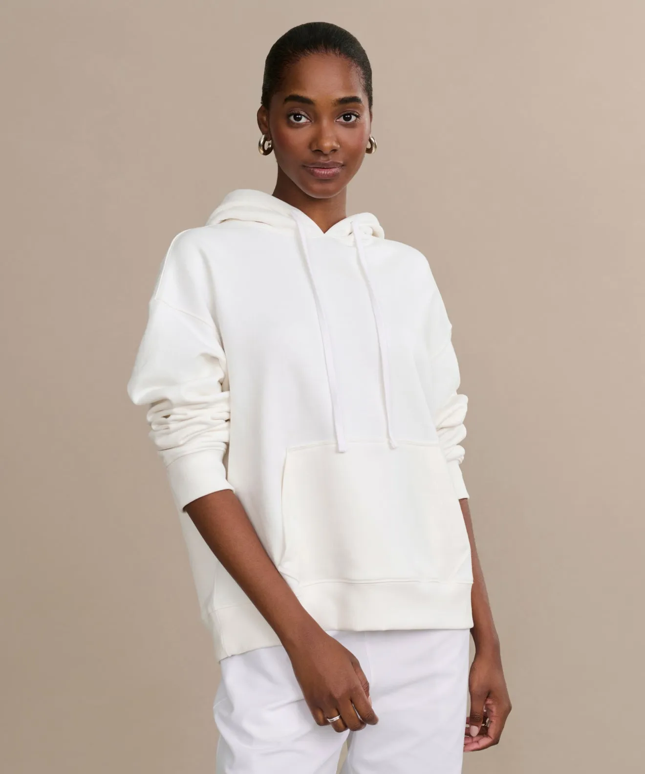 Bay Hoodie AthleisureInspired FlexibleRibbing
