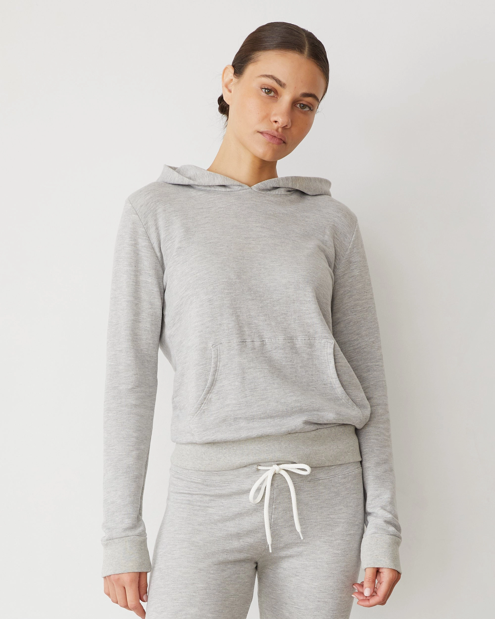 elegant design Adaptive Waistband Softfleece Kangaroo Pullover