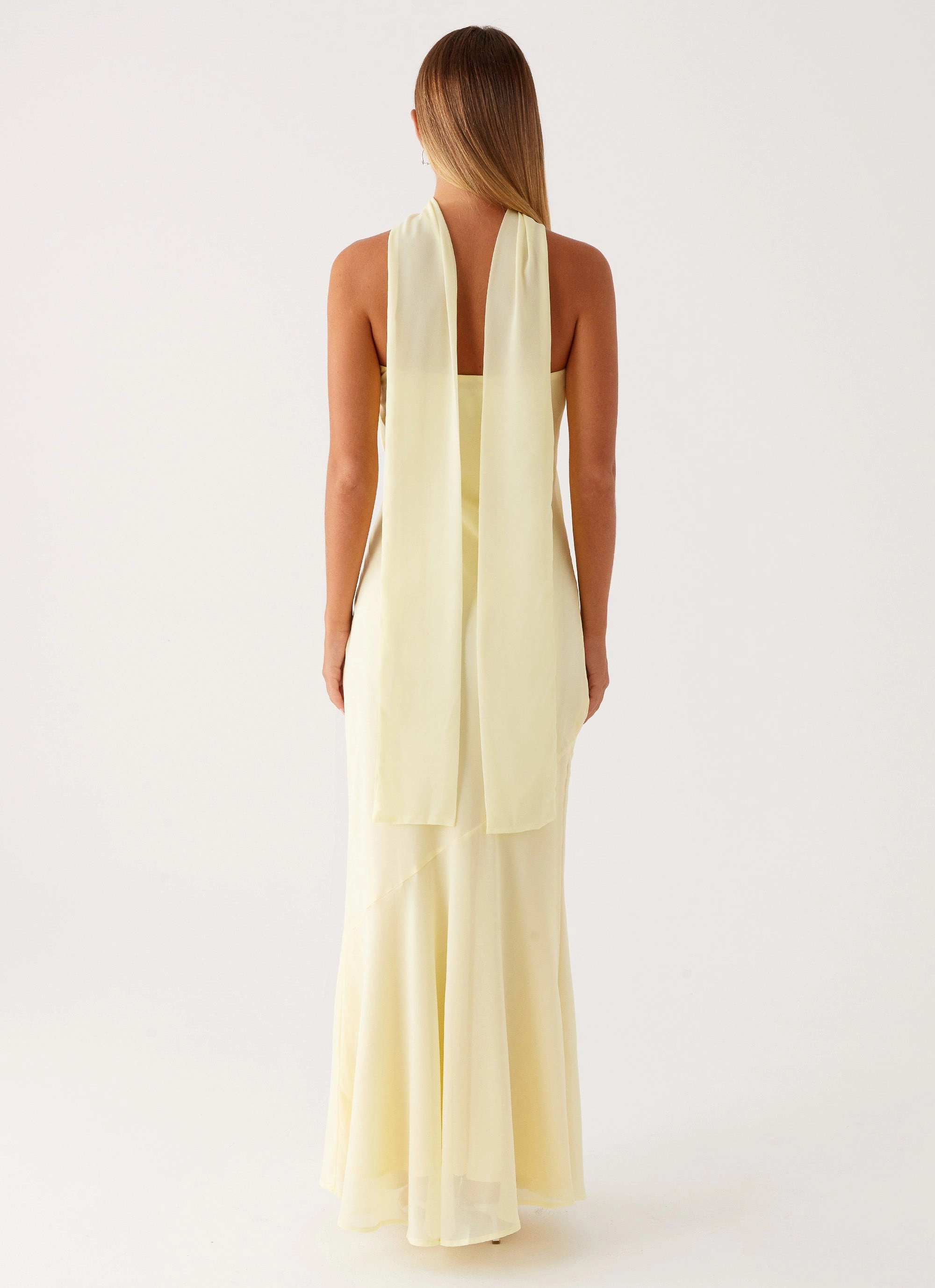 Aesthetic Fit Under The Pagoda Maxi Dress - Yellow Summer Ready