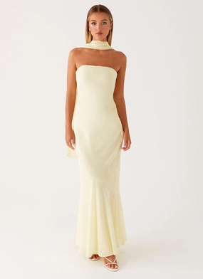 Under The Pagoda Maxi Dress - Yellow Summer Ready Under The Pagoda Maxi Dress - Yellow Summer Ready Winter Layering