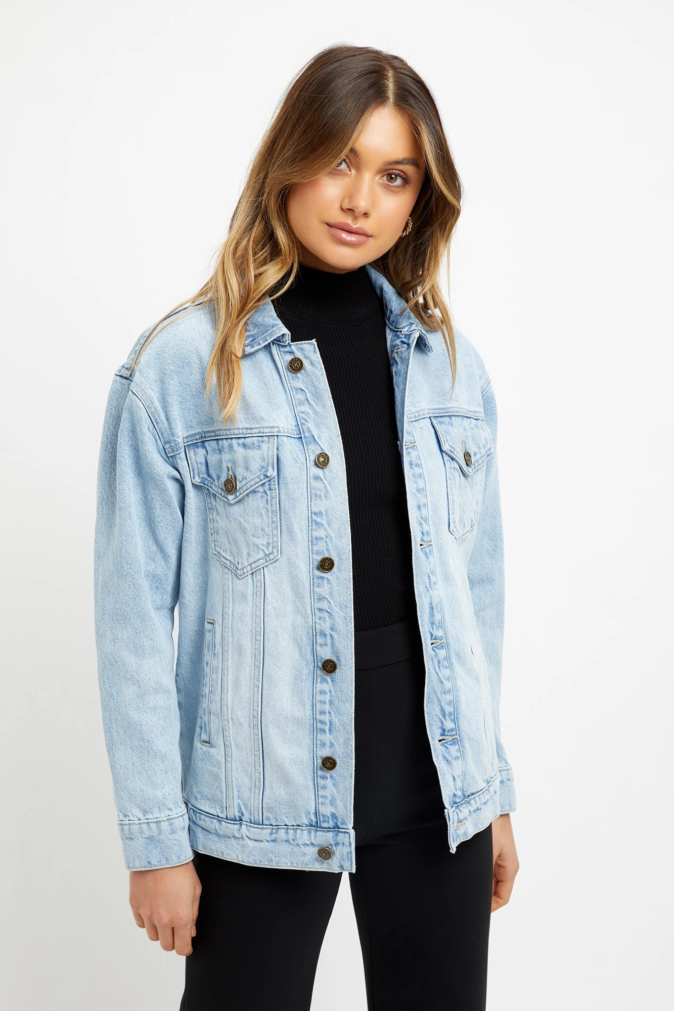Lust Long-sleeved Kennedy Denim Jacket