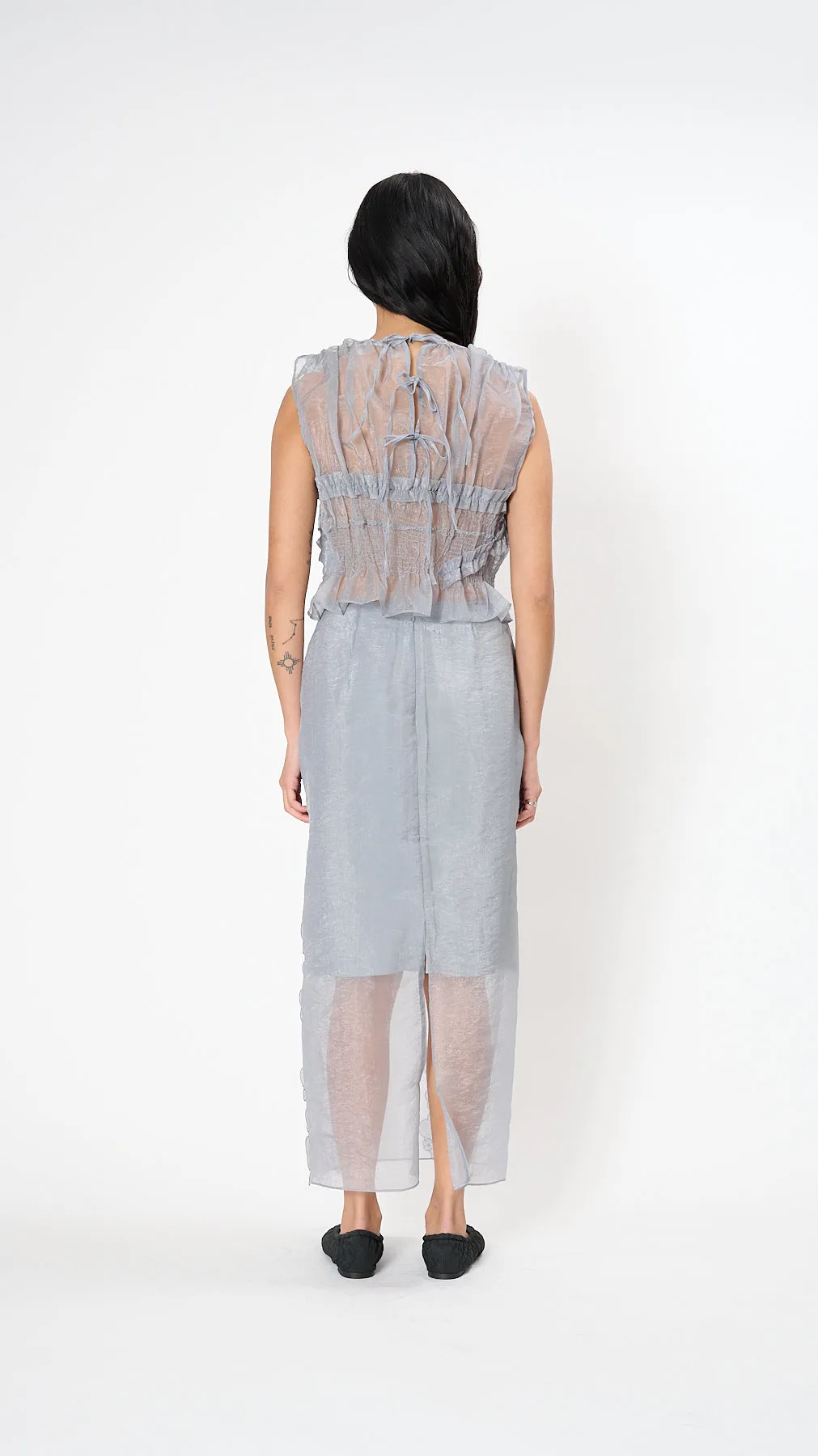 Uphi Top in Grey