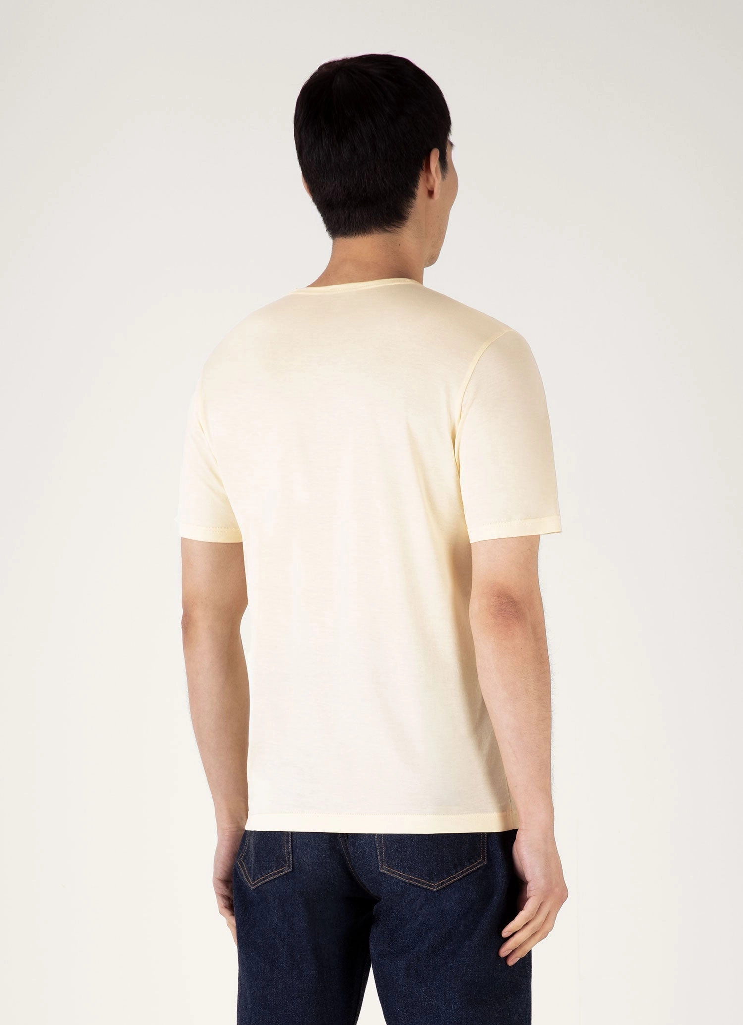Men's Classic T-shirt in Buttermilk Geometric Print Top Rated